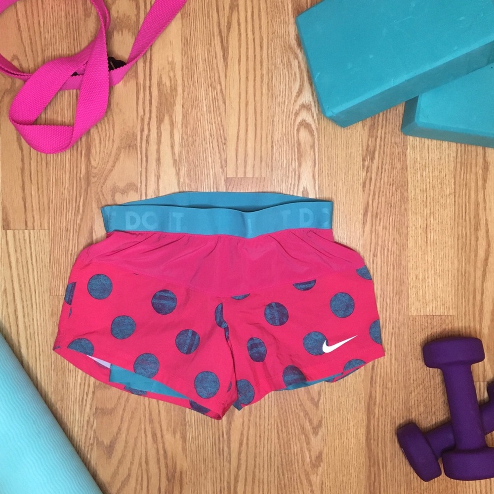Nike Colourful Running Shorts - XS